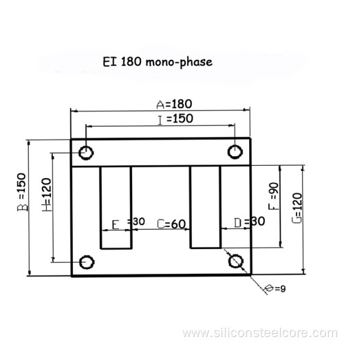 0.5mm CRNO EI lamination